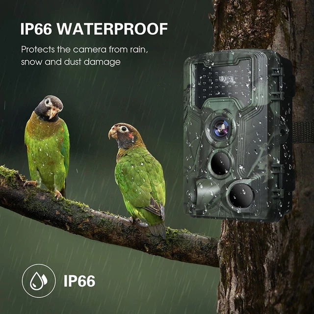 Jagdkamera Kits Überwachung IP66 PR1000 0,3-0,6s superschnell 120° PIR