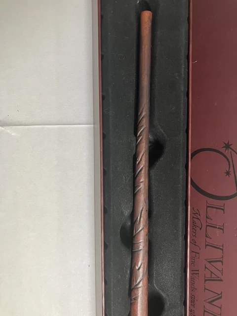 Wizarding World of Harry Potter Reed 12 Ollivander's Wand Hogsmeade Map & Box