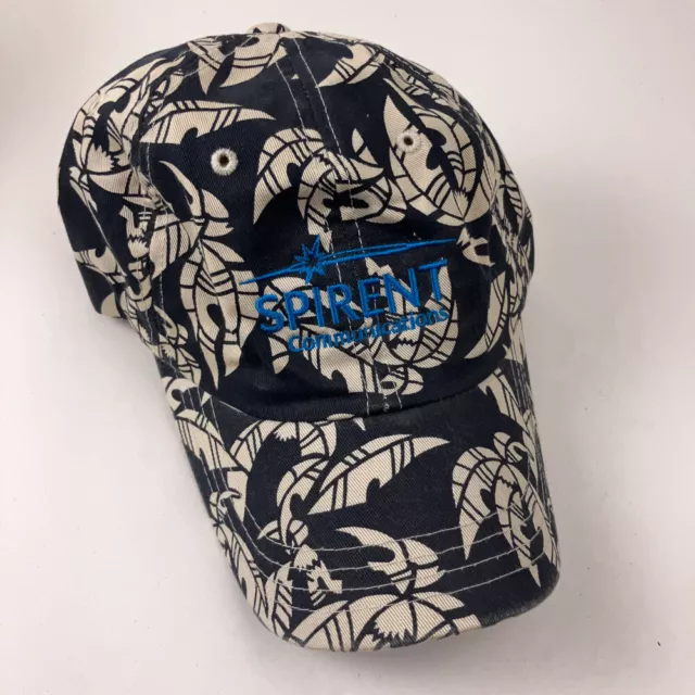 Spirent Communications Hat Floral Block Print Analyze Assure Accelerate