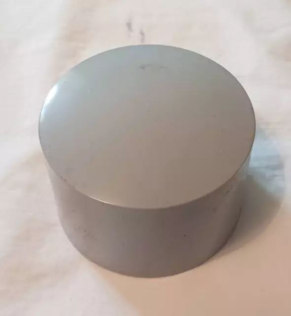 Topaz 2" PVC end caps #1086.  {Lot of 5.}. NEW. Gray color.  Free Shipping.