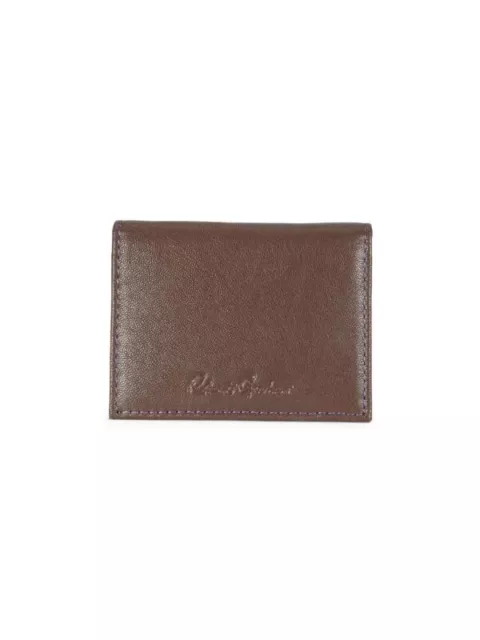 Robert Graham Wallet Leather BI Fold Men's Brown New In Box$80 Free Shipping