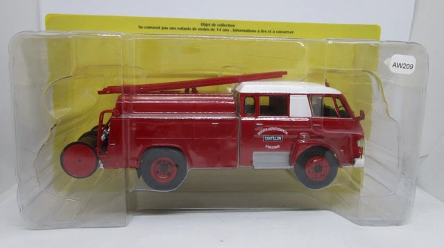 Ixo SB 1/43 - Citroen 700 Belphegor - Pompiers Metz - Modèle Modifié