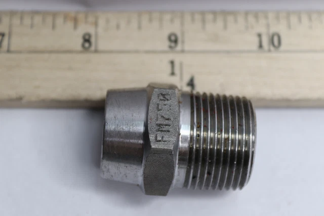 Dixon Hex Nipple 3/4" for Welding to Metal Hose FM750