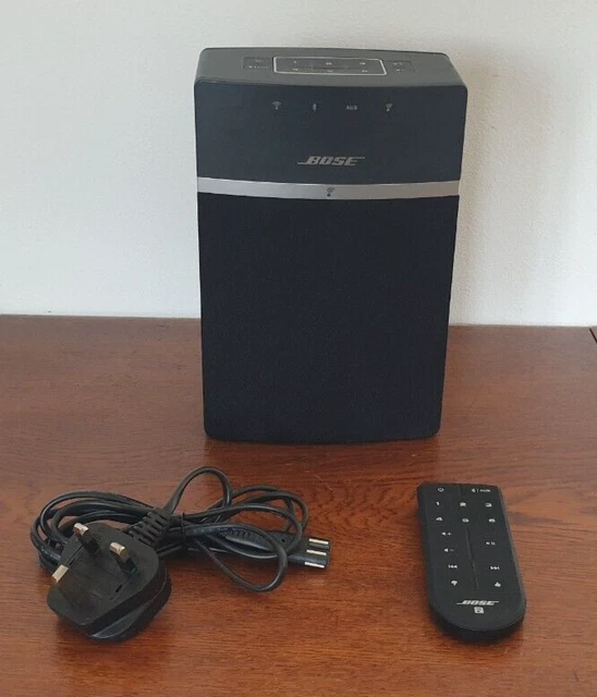 BOSE SOUNDTOUCH 10 MultiRoom WiFi Speaker + Remote Black Free