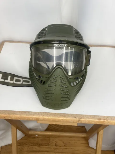 Adult JT Paintball/Airsoft Mask- With Full Face Shield And Goggles