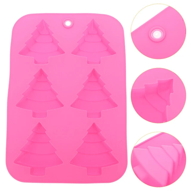 1 pieza muñeco de nieve galleta vacaciones Navidad hágalo usted mismo pastel Navidad silicona hornear