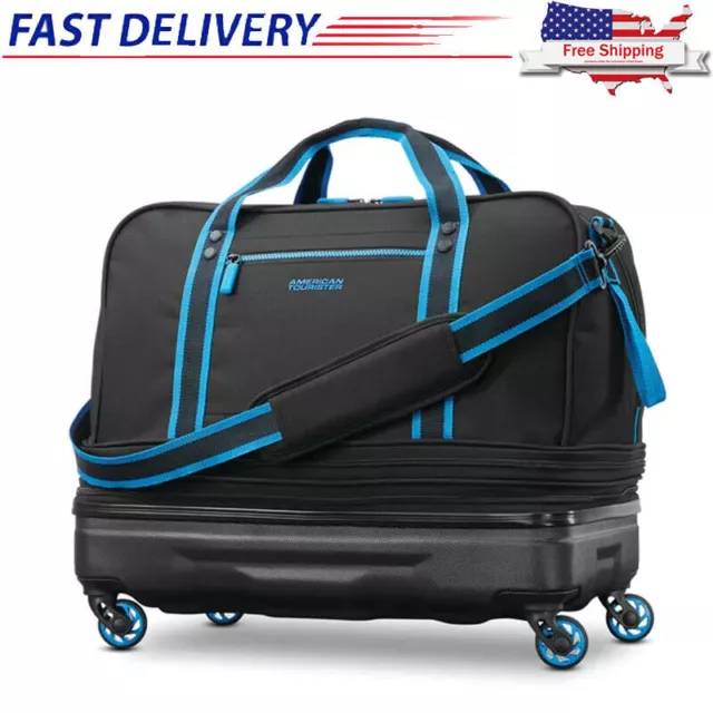 Rolling Duffle Bag Carry On Luggage Expandable Travel Suitcase Spinner Wheels US