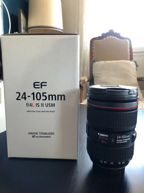 Canon EF 24-105mm f/4L IS II USM Objectif - Noir