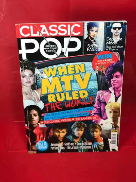 CLASSIC POP magazine issue 28 Pet Shop Boys George Michael Depeche Mode