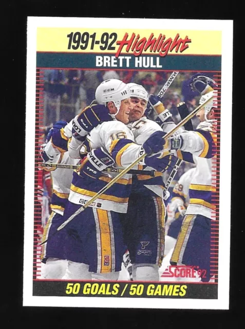  Hockey NHL 1992-93 Upper Deck #165 Pat LaFontaine #165