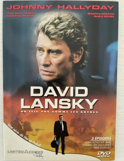 Johnny Hallyday Lot 2 Dvd Serie David Lansky Edition Speciale Limited Access