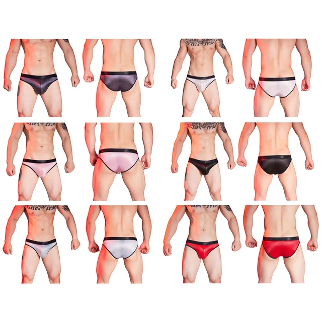 Lot De 8 Strings Homme Sexy Transparent Ficelle Tanga – Ultra Confort Et Sensuel En Lot Couleurs
