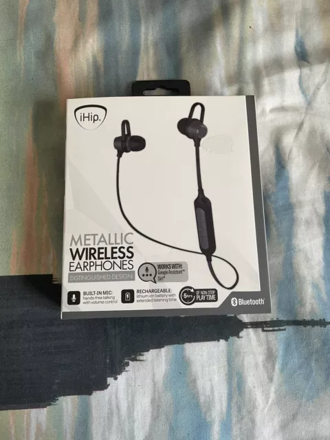 IHIP WIRELESS BLUETOOTH Headphones Portable LED Lights FM SD Loud
