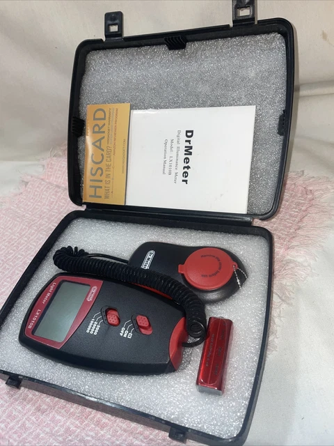 Dr Meter Light Meter L X 101 Display -50,000 Lux Luxmeter Estate Find