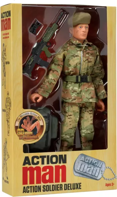 Action Man ACR01100 Soldier Deluxe Figure, Multicolor, 10 x 4.3 x 30 cm