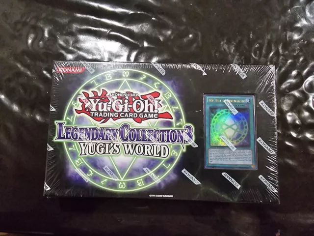 Yu-Gi_Oh Yugioh Legendary Collection 3 Yugi's World 1st Edition Sealed Box