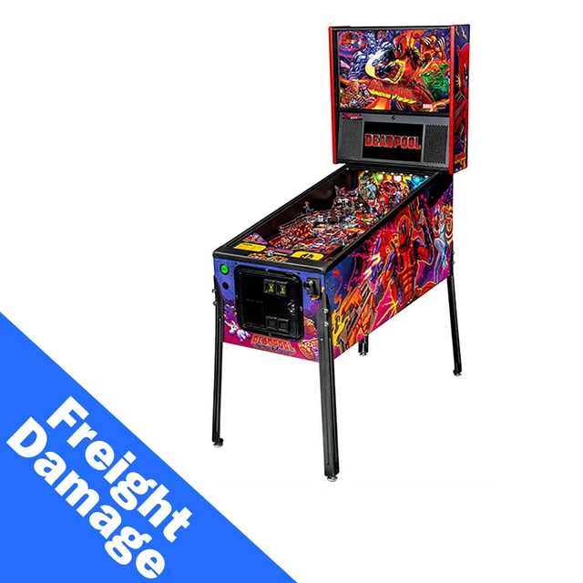 Stern Deadpool Pro Pinball Machine - Freight Damaged