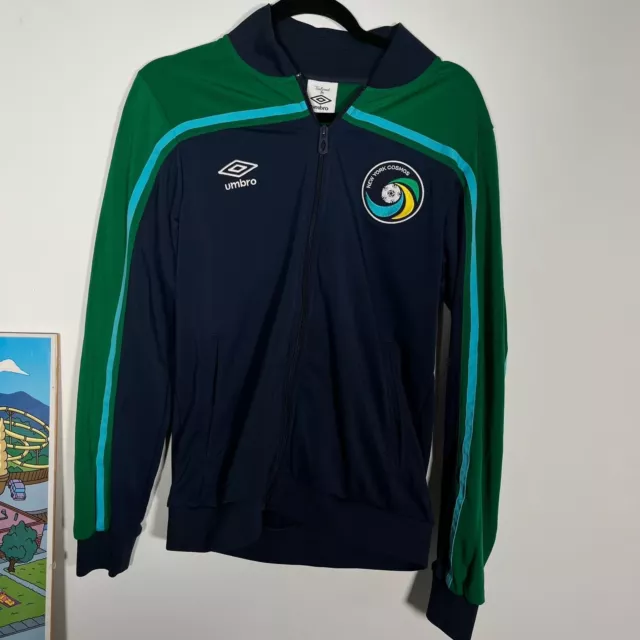 Umbro New York Cosmos Sports Track Jacket Size Small Men's Great Condition S