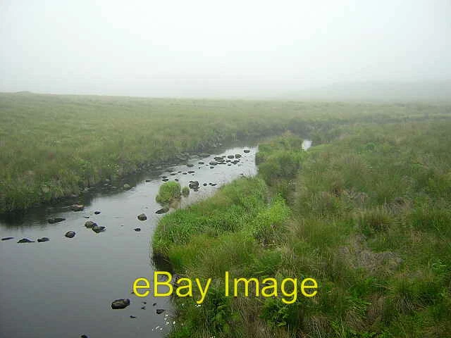Photo 6x4 River Cree at Wheeb Bridge Arnimean River Cree in the mist at W c2006