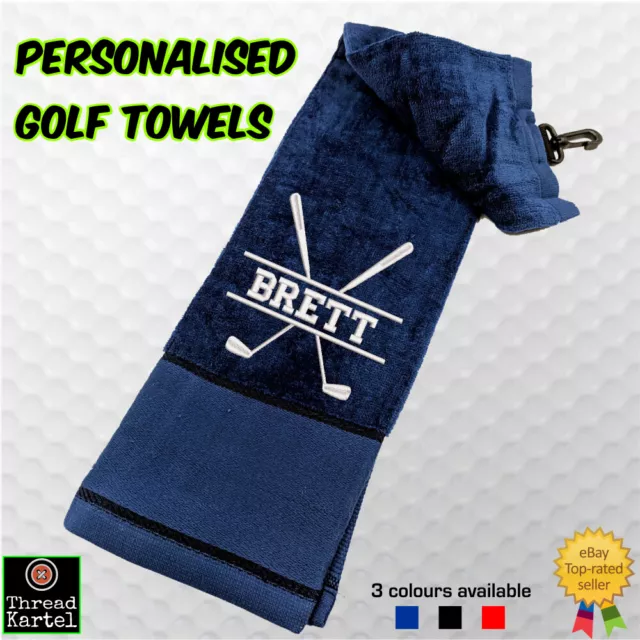 Personalised Golf towel