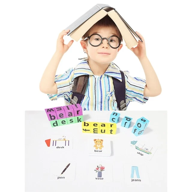 WORDS SPELLING BLOCKS Consonant Vowel Consonant Flash Cards £8.72 ...