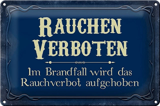 Metallschild "Villa Kunterbunt" – Gewölbtes Blechschild 27x10 Cm, 4 Löcher, Made In Germany