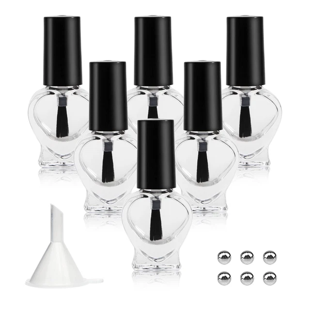 Kit Vernis Semi-permanent BEAUTILUX 6 Couleurs 10 Ml - Réf 085-090 (Neuf Sans Boîte)