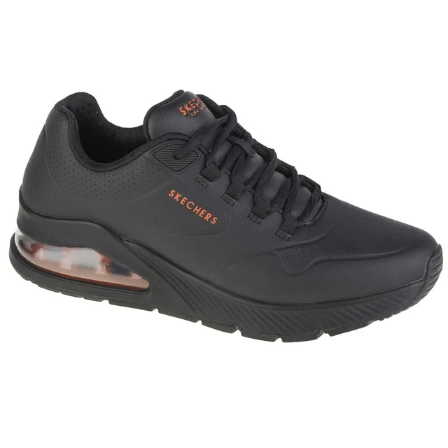 Schuhe Universal Herren Skechers Uno 2 232181BKOR Schwarz