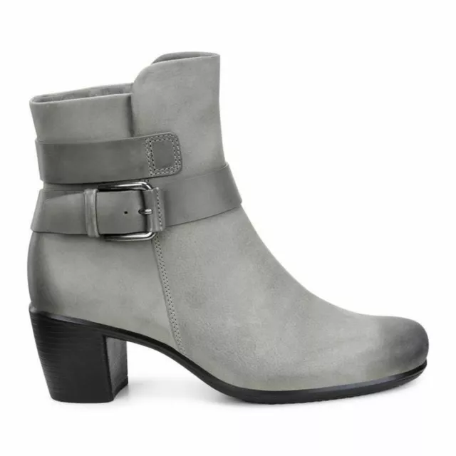 Ecco Footwear Womens Touch 15 Mid Cut Bootie Boot, WARM GREY, Size 6M US