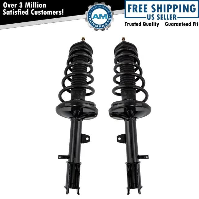 Rear Complete Loaded Shock Strut Spring Assembly Pair 2pc Set for Highlander AWD