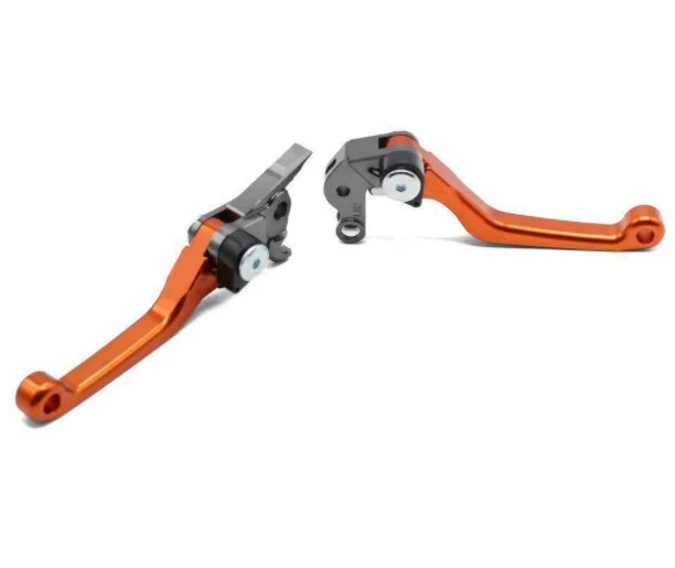 Brake Clutch Lever Dirt Bike Gold CNC Aluminum Fit For KTM 505XC-F 2009