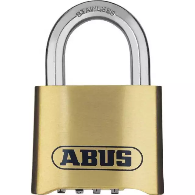 Abus 180IB/50mm Combination Brass Padlock (180IB-50)