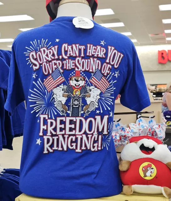 AUTHENTIC BUCEE'S 4TH Of July 2023 TShirt, New XL Limited Edition 29