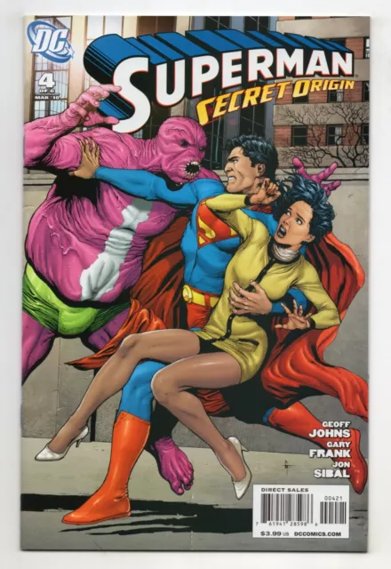 Superman Secret Origin #4 NM First Print 1:10 Gary Frank Variant Cover