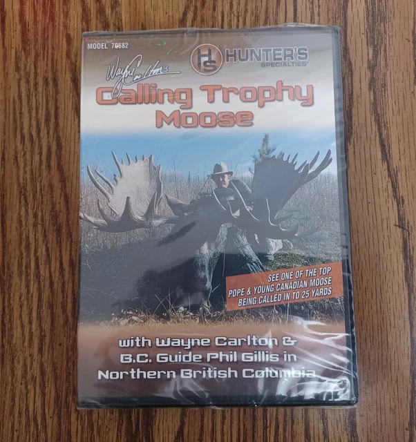 Hunters Specialties Calling Trophy Moose Hunting DVD New
