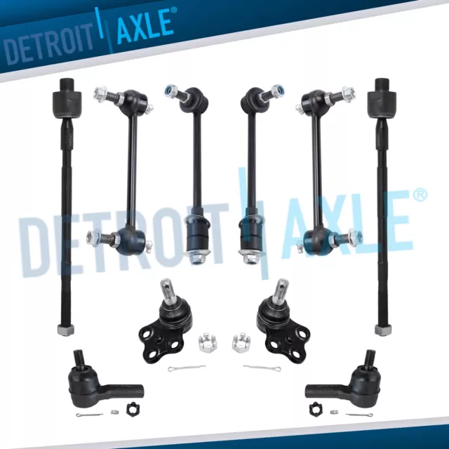 Brand New 10pc Complete Front Suspension Kit - for Nissan Pathfinder and QX4