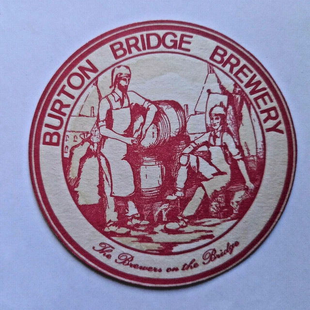 Burton Bridge Brewery - Vintage Beer Mat