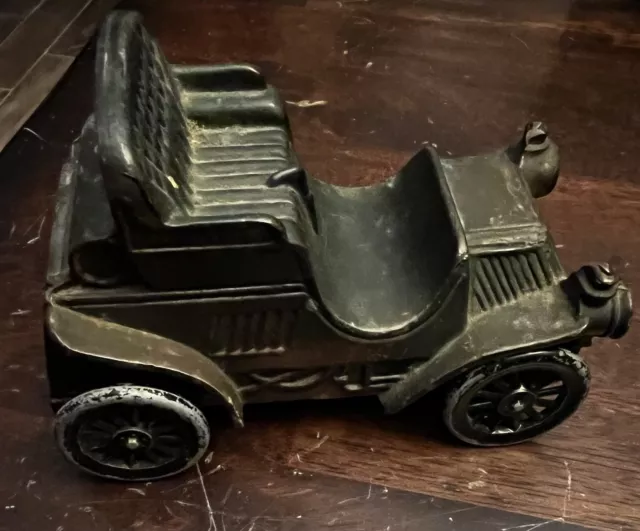 Vintage  Banthrico Car Coin Bank 1902 Rambler