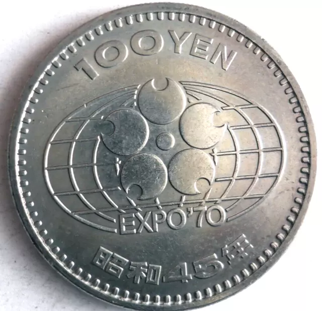 1970 Japan 100 Yen - Expo - Hochgradige Münze Bin #999