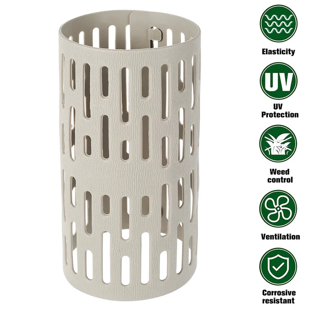 TREE TRUNK PROTECTOR Expandable Mesh Tree Guard Weather-Proof Reusable ...