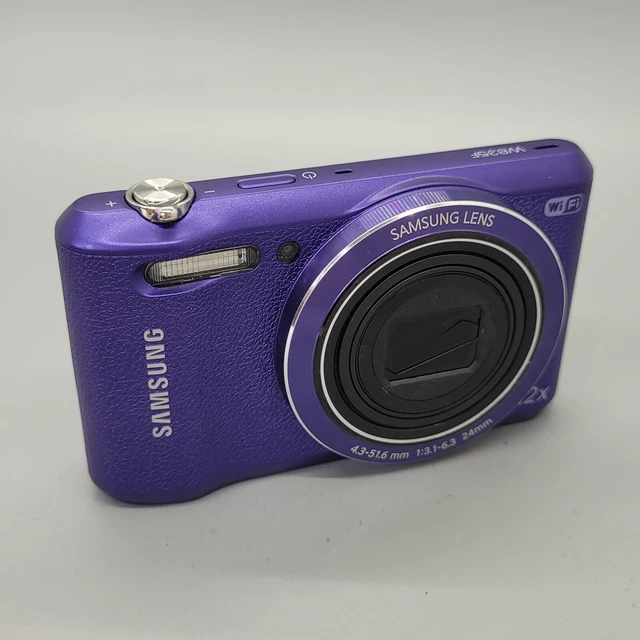 Samsung WB35F 16.2MP Compact Digital Camera Purple Tested