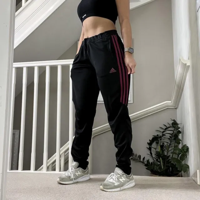 Women’s Adidas Track-pants Training Jogger  Size L 16-18uk Low-Waist Tapered