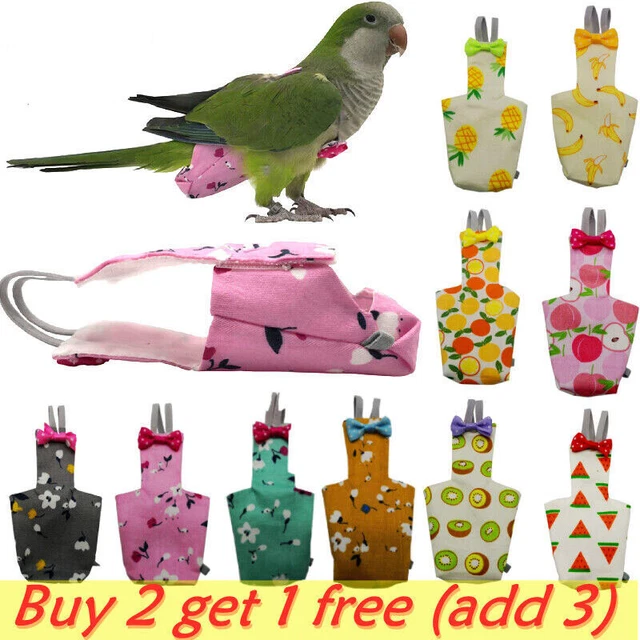 Vestito Per Pappagalli - Costume Mantello Lavabile, Traspirante E Confortevole Per Uccelli - Foto 5