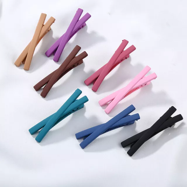 Épingles À Cheveux À Nœud Papillon Mat Barrettes Pour Filles Accessoires R