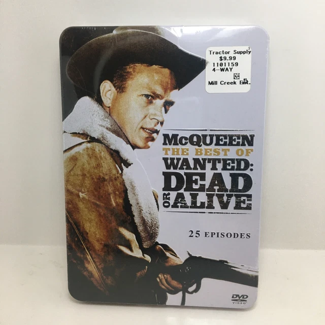 BEST OF WANTED Dead Or Alive 25 Episodes, Collectors Tin NEW Sealed