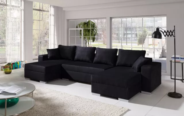 Couchgarnitur Ecksofa Eckcouch Sofagarnitur Sofa 4112200/A2014 Schlaffunktion