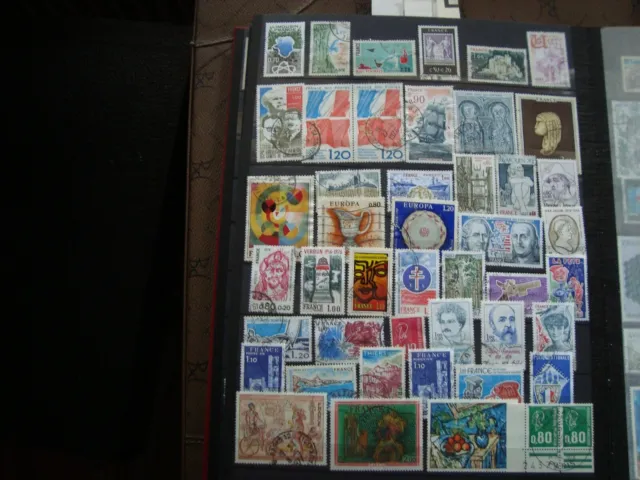 Frankreich - 43 Gestempelte Briefmarken (Alles Staat) (Cc)