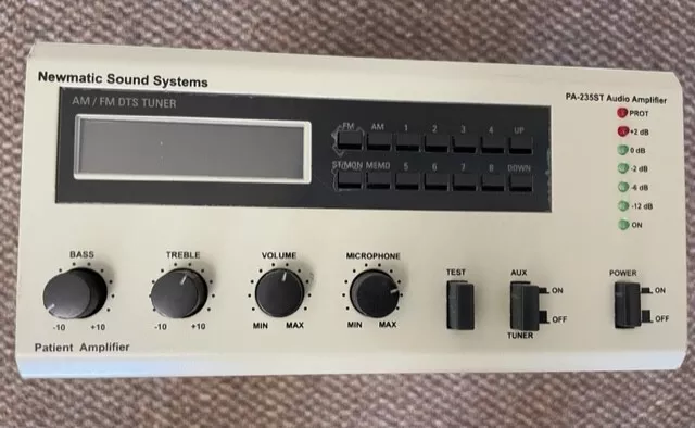 The Newmatic PA-235ST amplifier
