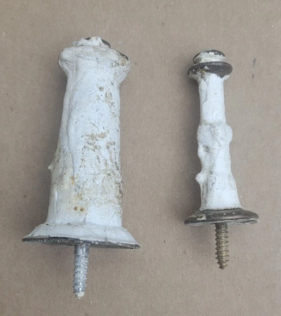 2 Antique Salvage Door Stoppers