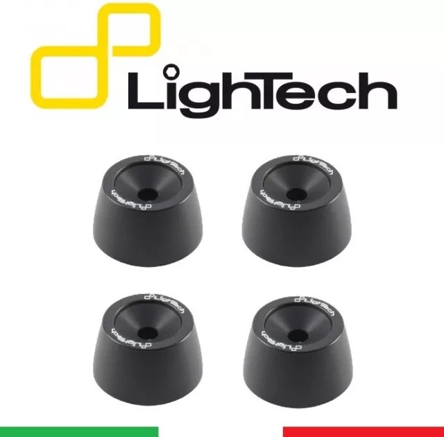 Lightech Protezioni Perni Ruota Ant + Post Nero Aprilia Rs 660 2020-2023